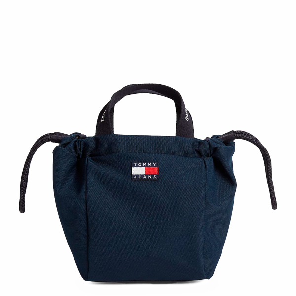 Tommy Hilfiger Sac cabas bandoulire logo essentiel - U Bleu marine- Ref 63 €